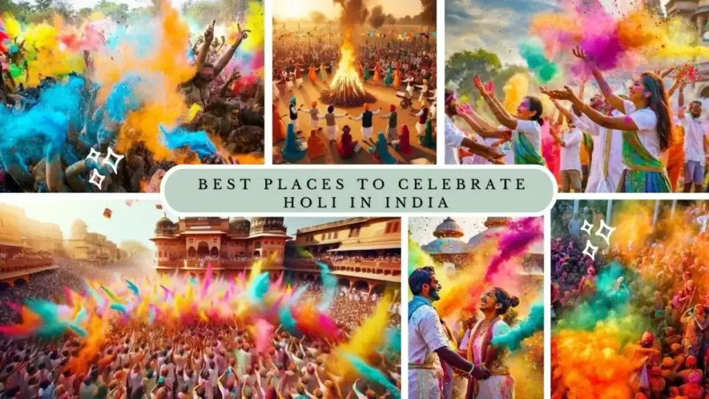 Best Places to Celebrate Holi in India