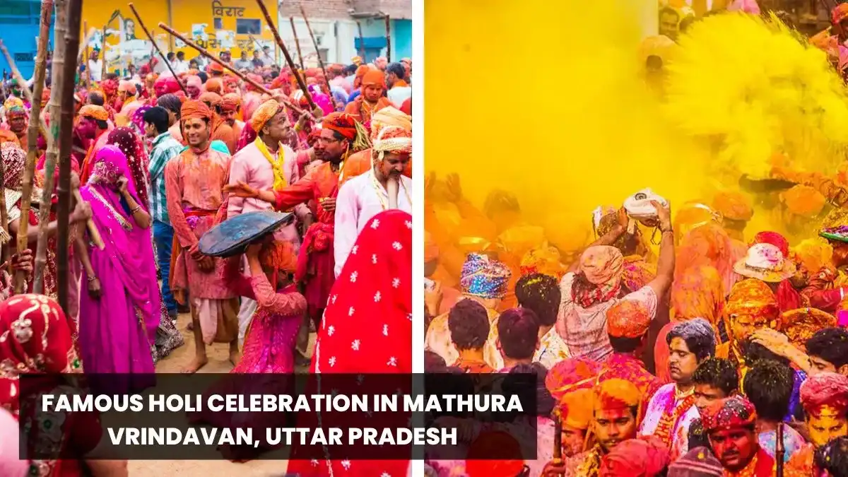 Holi Celebration in Mathura Vrindavan