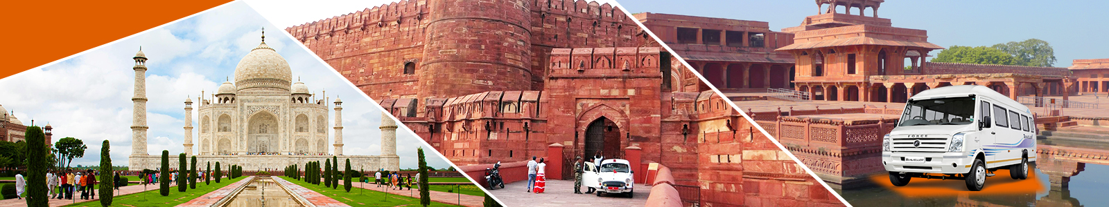 Delhi to Agra Tempo Traveller