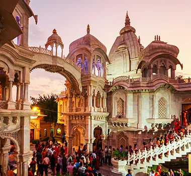 Ghaziabad to Mathura Vrindavan
