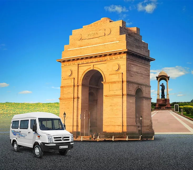 Tempo Traveller for Delhi Sightseeing Tour