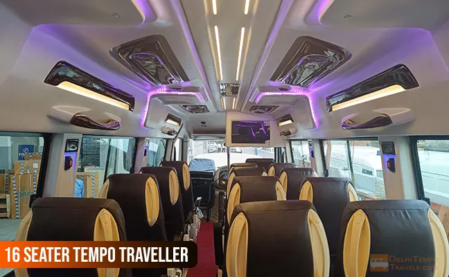 16 Seater Tempo Traveller